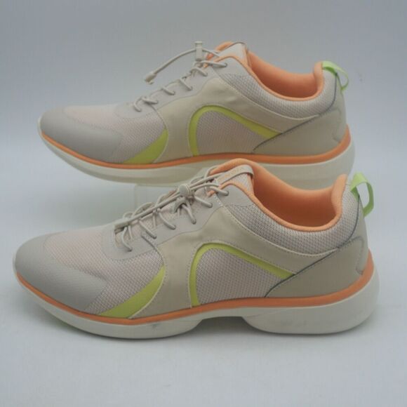 NEW Vionic Olessa Walking Orthotic Shoes Sneakers Women's 11 Cream Apricot Tan - Picture 3 of 8